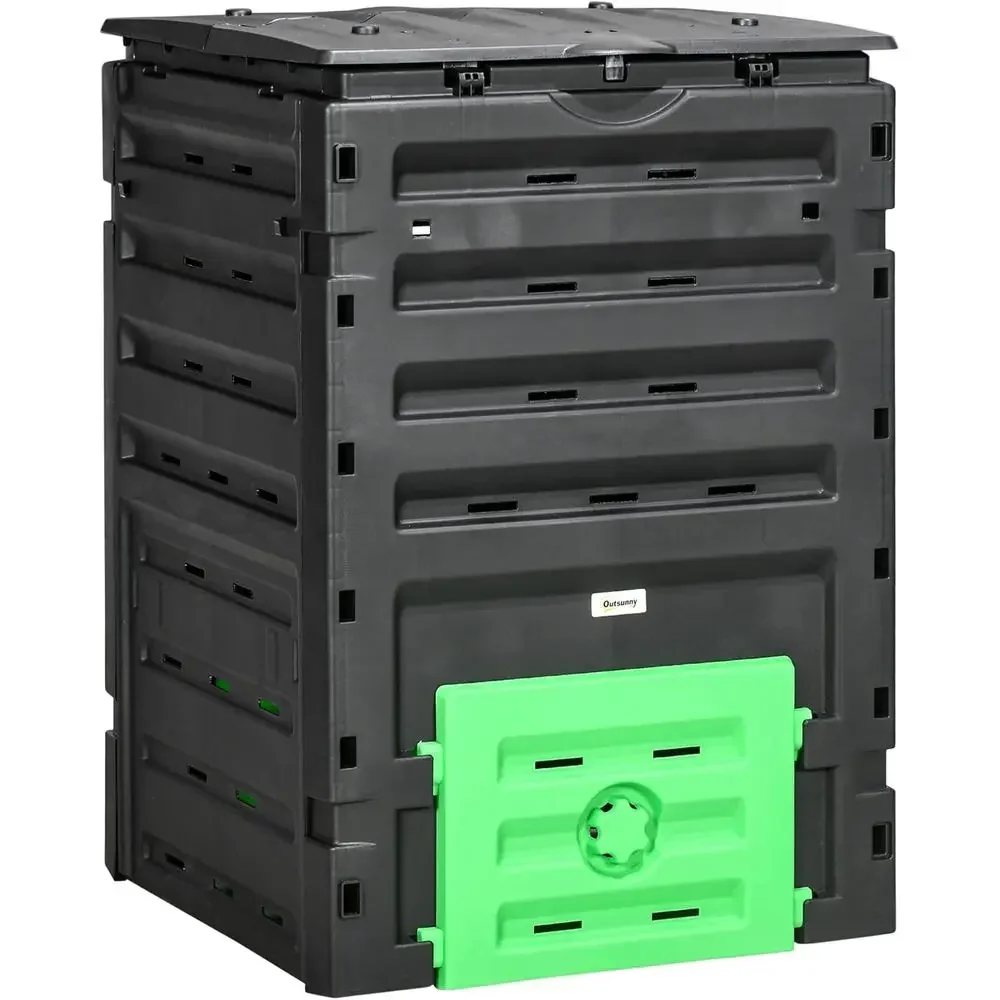 Compost Bin - 120 Gallon Large Capacity Garden Compost