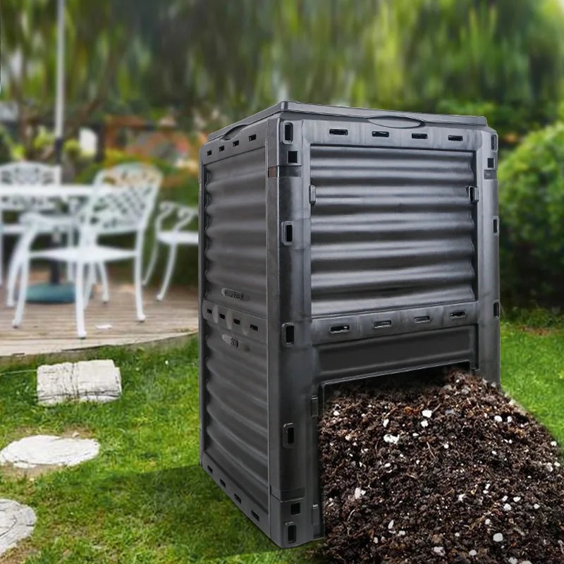 Compost Bin - Garden Compost Bin Outdoor Compost Box