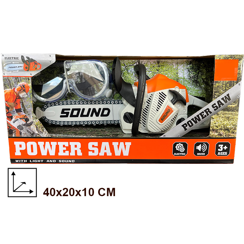 Toy Chainsaw with Goggles Chil - Gardening Tools For Toddlers review and price