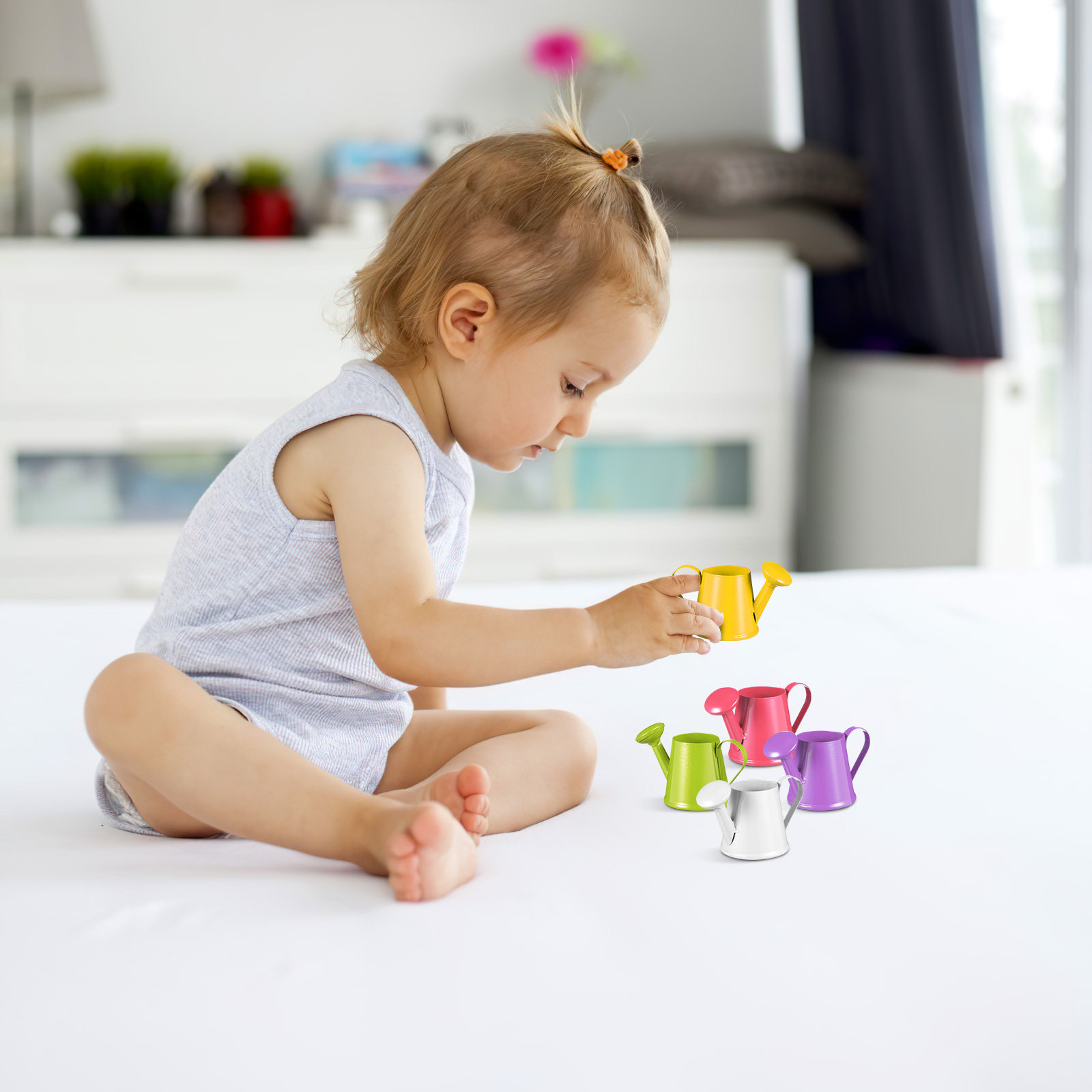 6Pcs Mini Watering Can Sturdy  - Gardening Tools Photo review and price