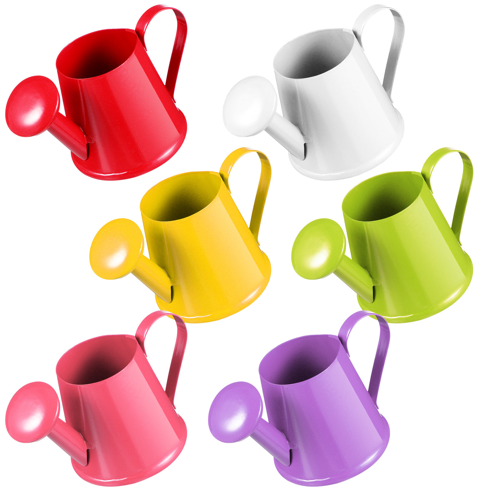 6Pcs Mini Watering Can Sturdy  - Gardening Tools Photo review and price
