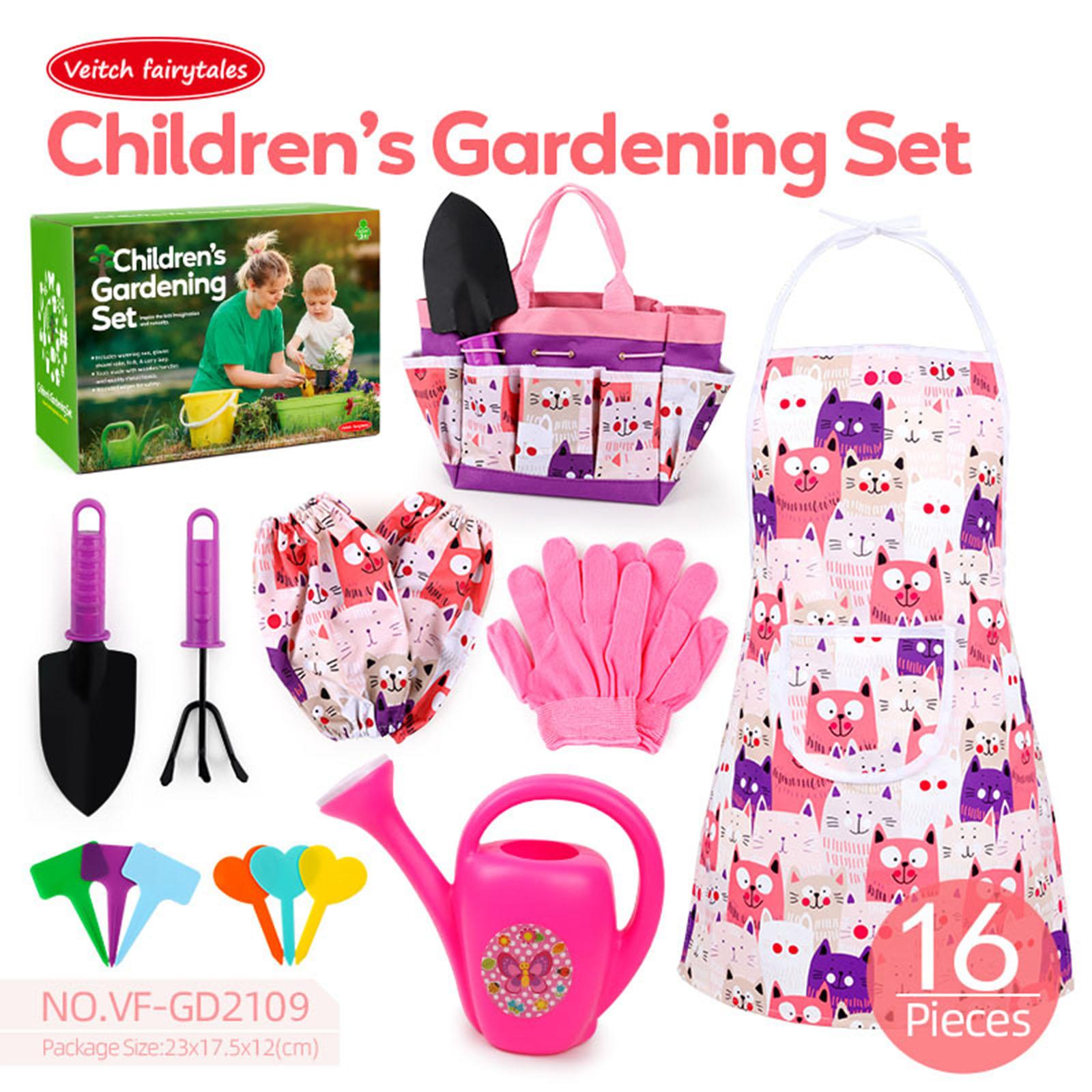 Kids Garden Tool Set with Tote - Gardening Tools For Toddlers review and price