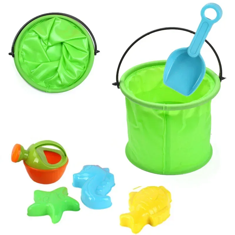 Beach Sand Bucket Toy  Collaps - Gardening Tools For Toddlers review and price
