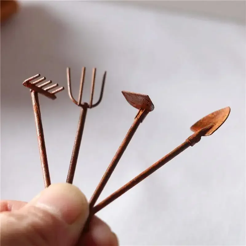 4Pcs/Pack Miniature Garden Too - Gardening Tools Shop review and price