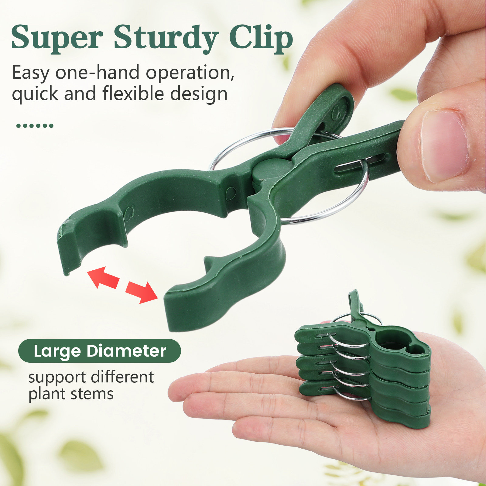 50 Pcs Garden Ornaments And De - Plant Support Stake review and price