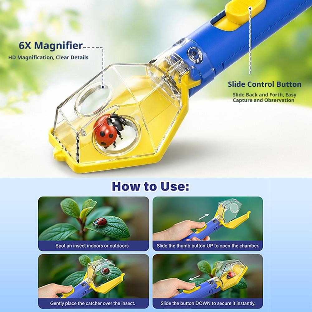 Handheld Insect Catcher Viewer - Gardening Tools For Toddlers review and price