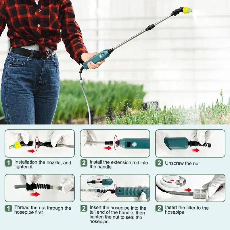 2400mAh Electric Garden Spraye - Gardening Tools Lowes review and price