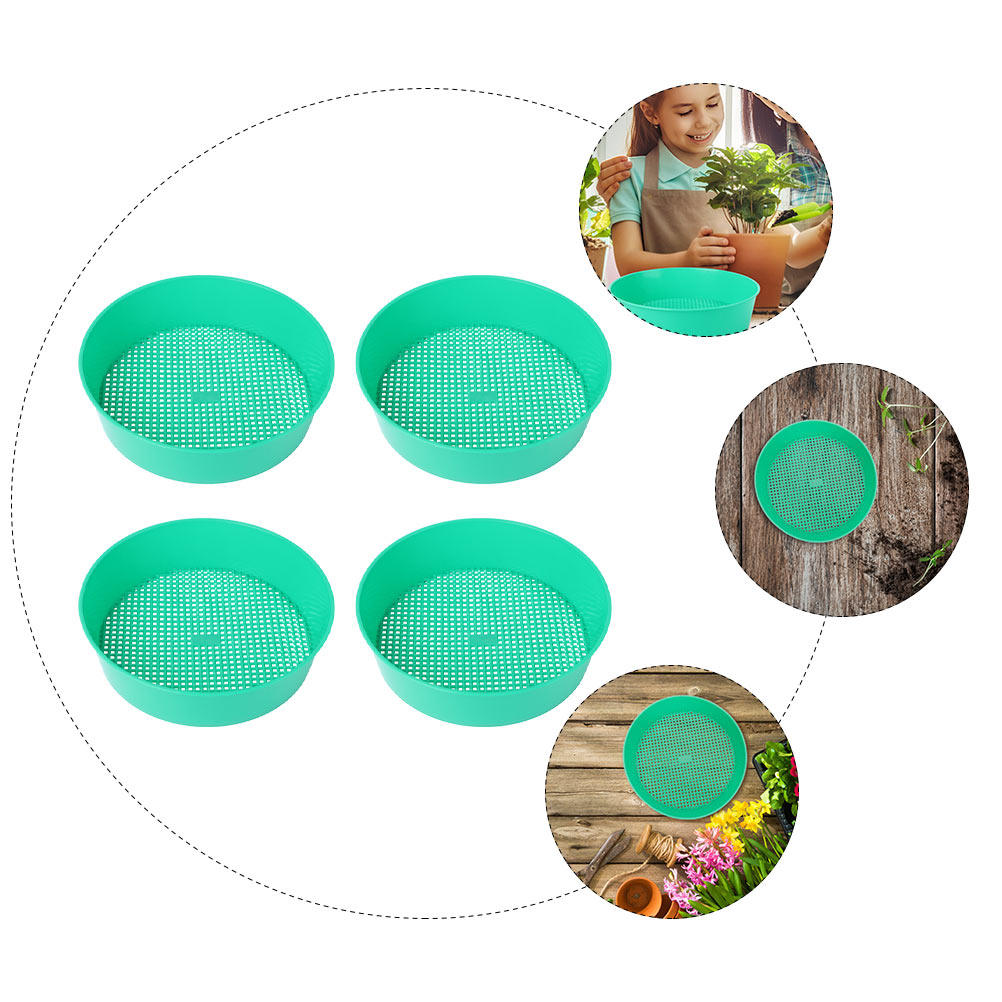 4Pcs Garden Sieve Heavy Duty P - Gardening Tools Heavy Duty review and price