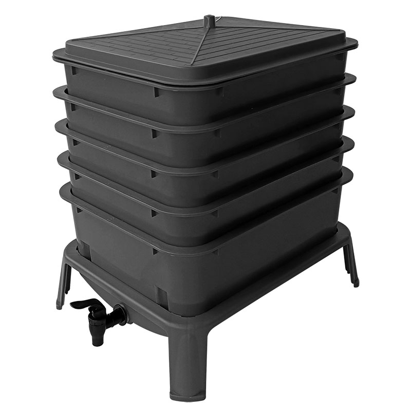 Heavy Duty 50L 5-Tray Worm Far - Compost Bin review and price