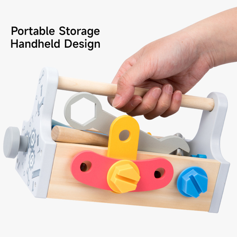 Children Toolbox Wooden Toys D - Gardening Tools For Toddlers review and price