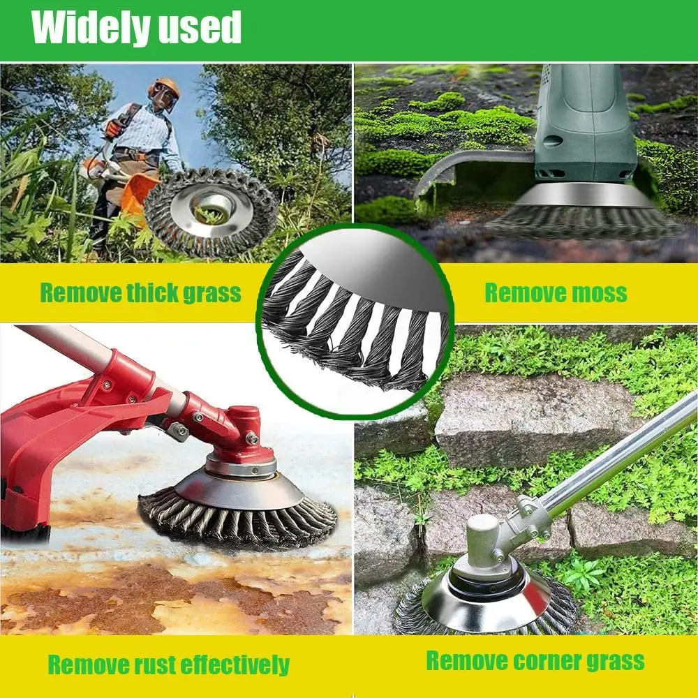 4/6/10inch Steel Wire Brush Tr - Gardening Tools Shop review and price