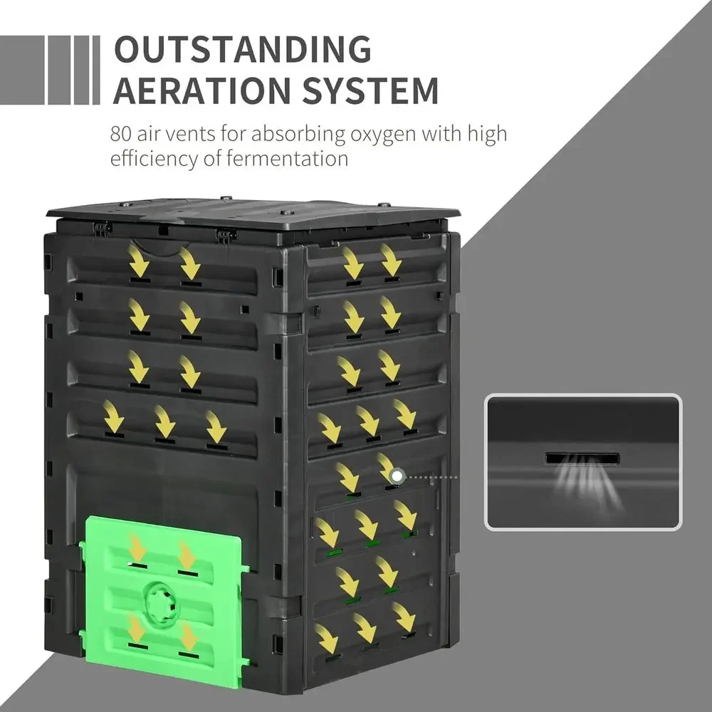 120 Gallon Large Capacity Gard - Compost Bin review and price