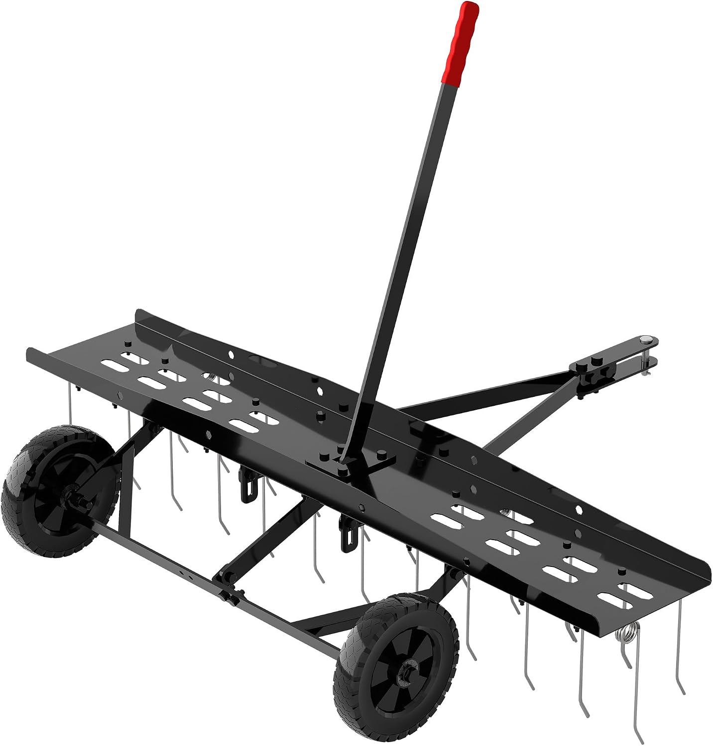Tow Behind Lawn Dethatcher Rak - Gardening Tools Heavy Duty review and price