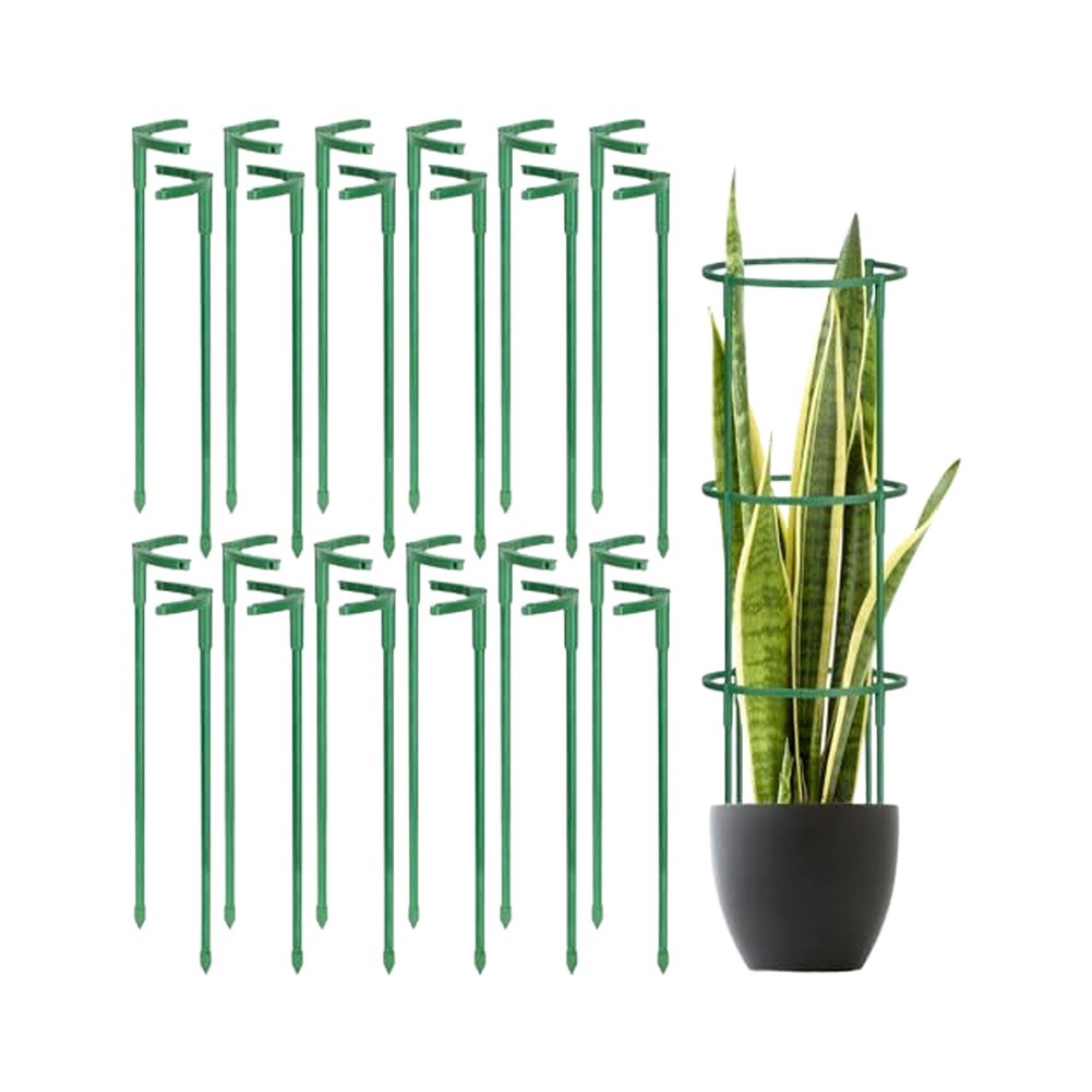 24 pcs Green Stackable Plant S - Plant Support Stake review and price