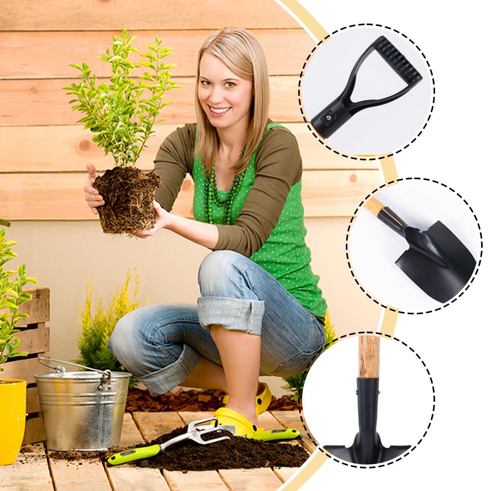 36cm Garden Shovel WIth Wooden - Gardening Tools For Toddlers review and price