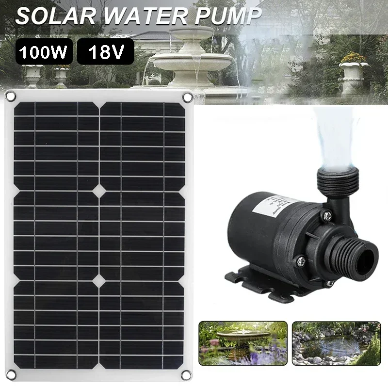 100W 800l/h Brushless Solar Wa - Gardening Tools Lowes review and price