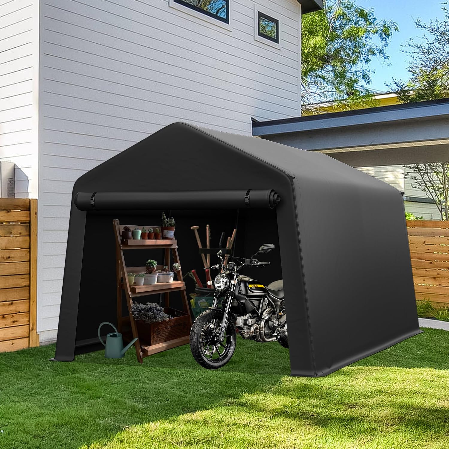 Portable Outdoor Storage Shed  - Gardening Tools review and price