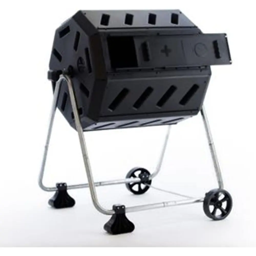 37 Gallon Dual Chamber Tumblin - Compost Bin review and price